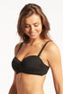 Sea Level Essentials Bandeau Bikini Top